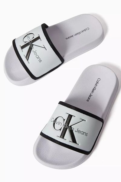 Calvin Klein Ck Kids Slippers - Logo Pool Slide