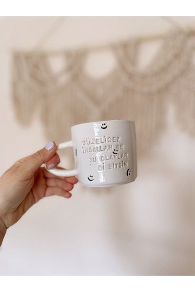 sukupotCeramics كوب سيراميك مصحح مصنوع يدويًا