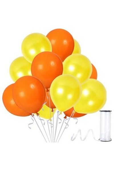 ikm balon 30 Yellow Orange Balloons