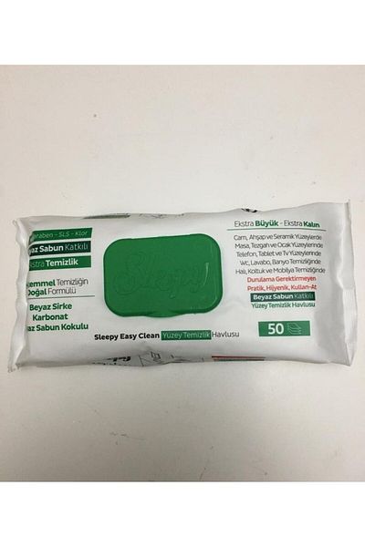 Sleepy Easy Clean 50-Piece Surface Cleaning Towel