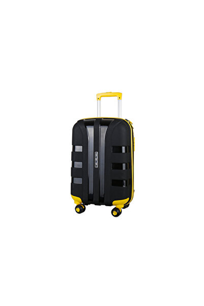 IVS Black Yellow PP1010-088-S Cabin Size Travel Bag