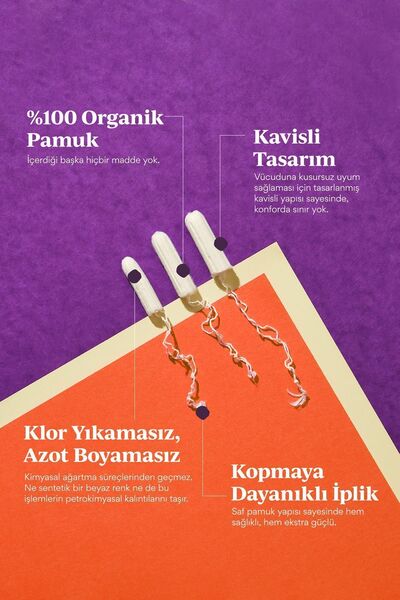 beije Beyza'nın Tampon Paketi (10 Mini Tampon, 10 Standart Tampon)