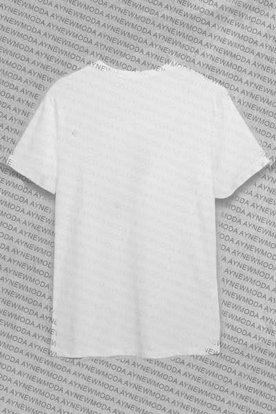 aynewmoda We Are Troublemaker Printed Crew Neck Oversize T-Shirt