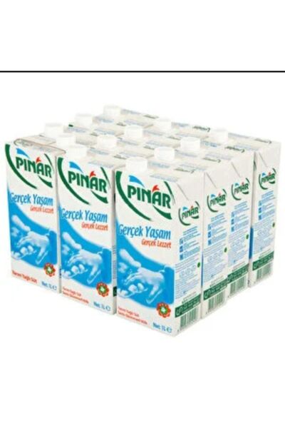 Pınar Yarım Yağlı Süt 1lt 12'li Paket