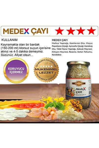 İLMİ ŞİFA Medex Çayı 140 Gr.