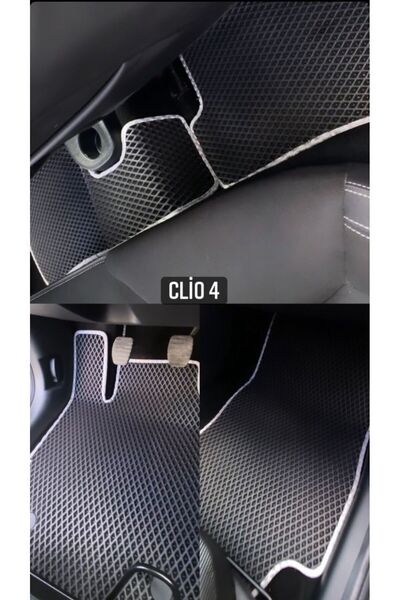 ŞAH EVA Renault Clio 4 2012-2019 Uyumlu Şahmatt Yeni Nesil Eva Paspas