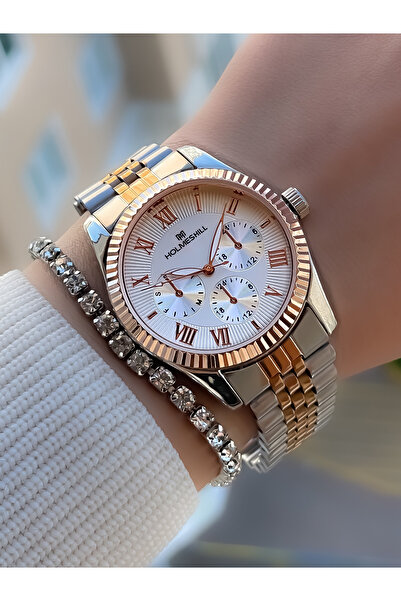 holmes hill Bronz Gümüş Kol Saati