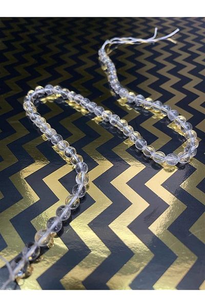 Zeynep Büyükbay 8mm Array Crystal Quartz Natural Stone
