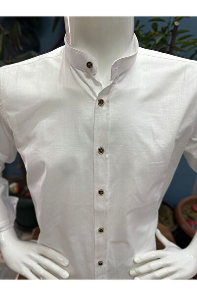 CLASSO DOMINANT COLLAR SLEEVE FOLDED COTTON SHIRT