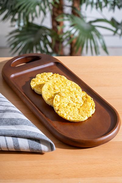 ACAR Acacia Oval Presentation Plate - 37 cm