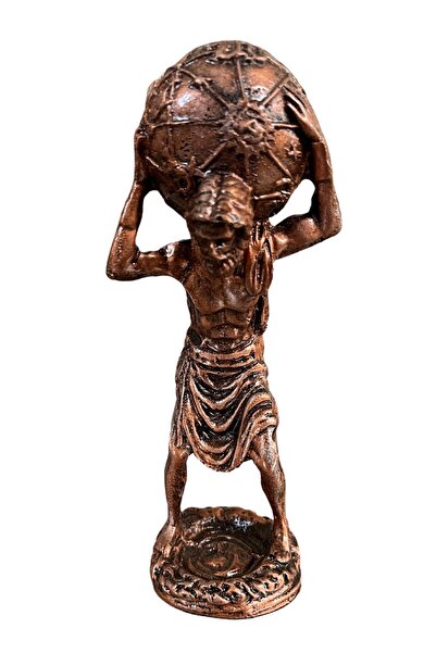 ArtemisDükkan Atlas Heykeli Dünyayı Sırtlayan Titan 19 cm