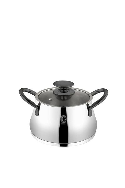 Glore Messina 8 Piece Steel Pot Set - Smoked