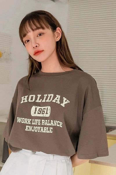 DAXİS Sportwear Company Unisex Printed Oversize T-shirt