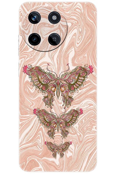 realme 11 (RMX3636) Uyumlu Kılıf Desen Baskılı Silikon Kelebek Resim STK:552 ...