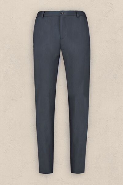 YAKAMEL Smoked Men's Trousers - Flexible, Lycra, Pockets, High School Length,...