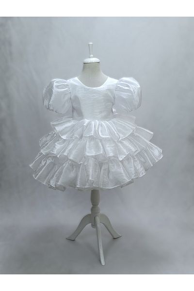 Kidstore Rochie pentru fete cu design organza