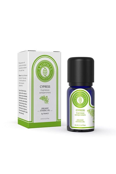 arotolia 10 ml Cypress Essential Oil - 100% Organic, Vegan