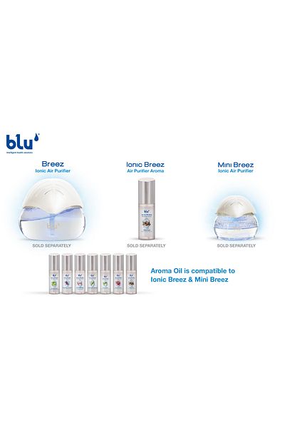Blu Intelligent Health Solutions blu breez Ionic Air Purifier Aroma Oil - Wild Oud (100 ml)