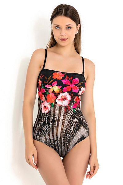 BADELİNA Strapless Swimsuit 7462