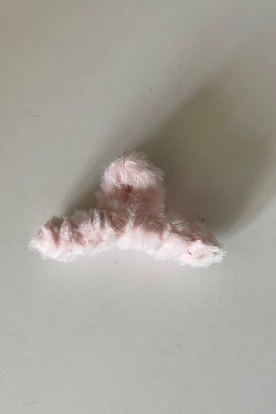 ELMATOLYE Large Size Women's and Girls' Plush Furry Peg Buckle