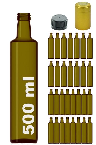 Afracam 500 ml Yeşil Dorika Kilitli Kapaklı Ve Kapüşonlu Yuvarlak 500 Cc Boş ...