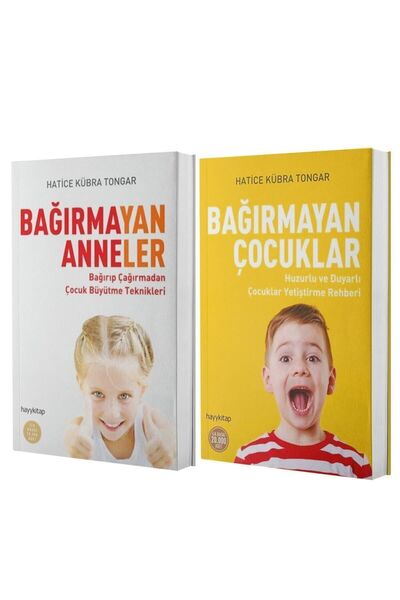 hayykitap Bağırmayan Anneler + Bağırmayan Çocuklar - Hatice Kübra Tongar
