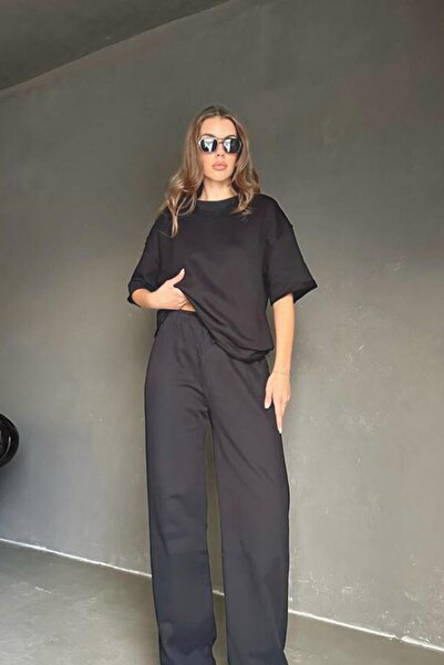 YAKAMEL Ženska pidžama bez dugmadi sa kratkim rukavima, Pamuk dela