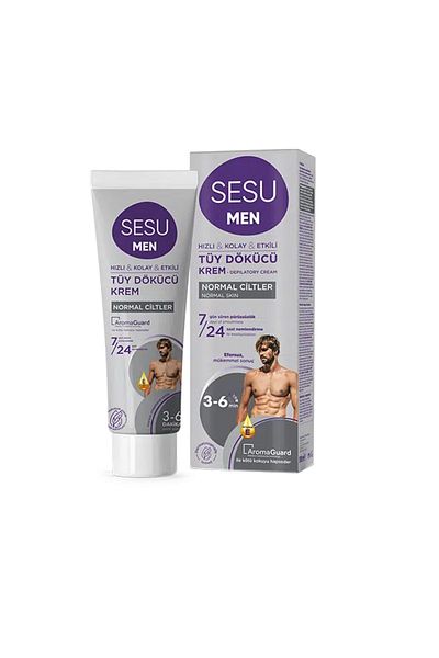 Sesu Men's Hair Removal Cream - 100ml X 2 Pieces