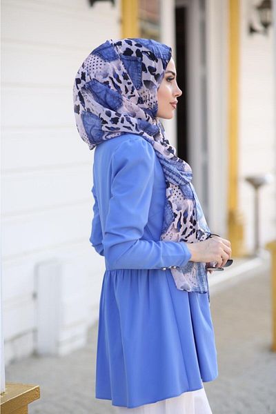 Differenza Powder Jean Shawl