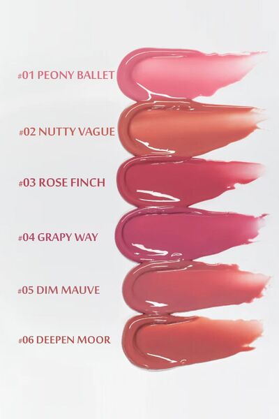 Romand Vegan Dolgun Görünüm Sağlayan Glasting Color Dudak Parlatıcısı-peony Ballet (VİONİNE)