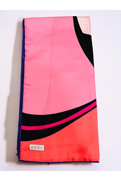 Akel Κασκόλ Alfa Twill - Χοντρό ριγέ σχέδιο, μέγεθος 95x95