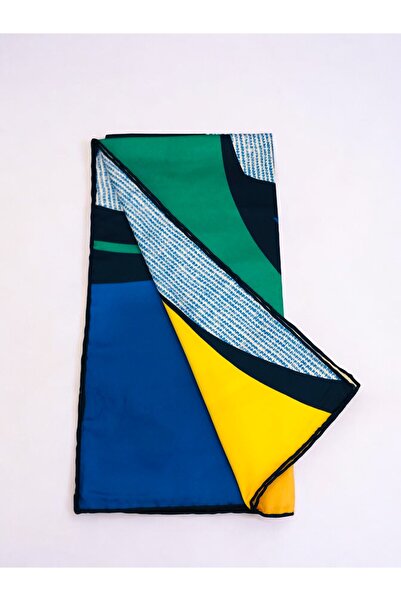 Akel Κασκόλ Alfa Twill - Χοντρό ριγέ σχέδιο, μέγεθος 95x95