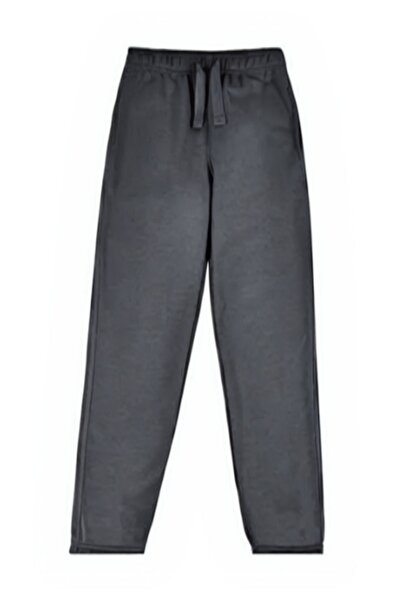 YAKAMEL High Waist Elastic Gray Children's School Pants - Comfortable Fit