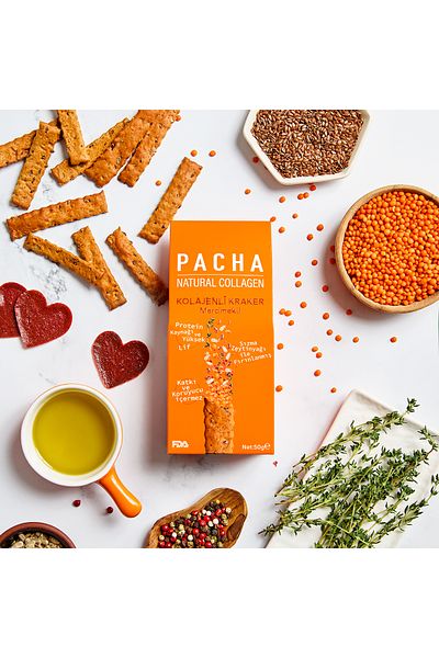 PACHA مقرمشات الكولاجين مع العدس
