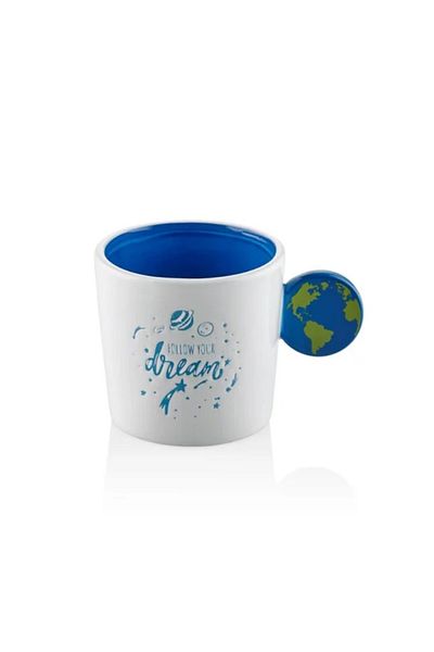 The Mia 450 ml World Mug with Handle