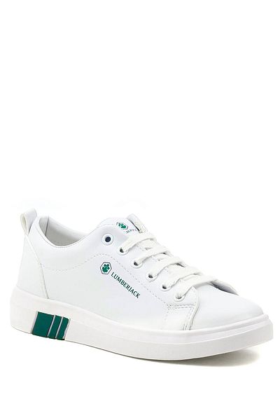 lumberjack Λευκό Sneaker - Γνήσιο Άνετο, Αντιολισθητικό Σόλα
