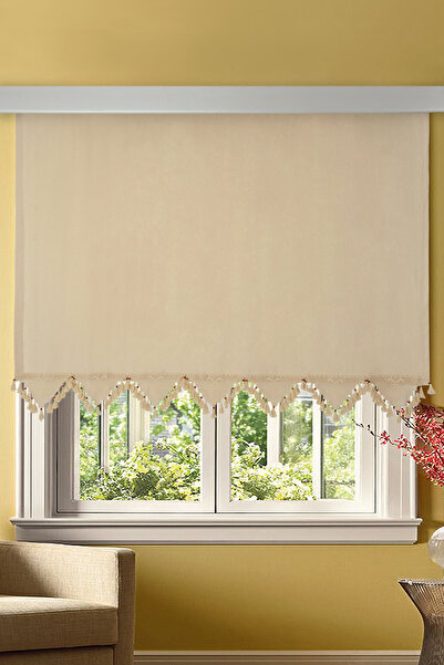 VANESSA PERDE %100 Pamuk Buldan Perdesi Etek El İşi Yıkanmış Yumuşatılmış Kumaş Otantik Bodrum Perdesi Sezon