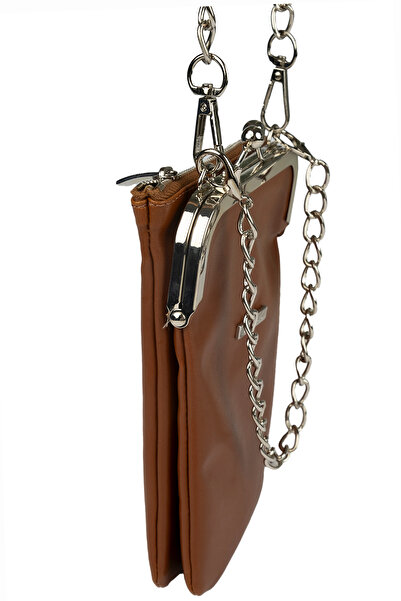 Bakras Τηλεφωνική τσάντα Night&Day με δύο διαμερίσματα με κοντό και μακρύ λουράκι αλυσίδας