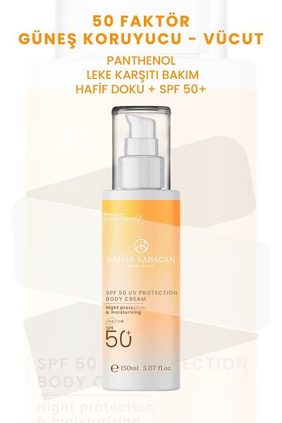 Bahar Babacan Anti-Blemish High Protection Body Sun Cream