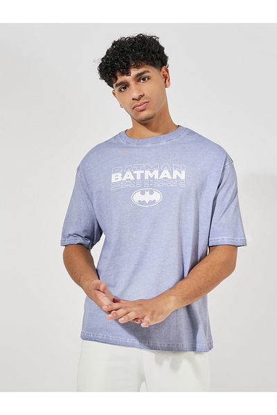 Styli Batman Graphic Print Compact Jersey Oversized T-Shirt