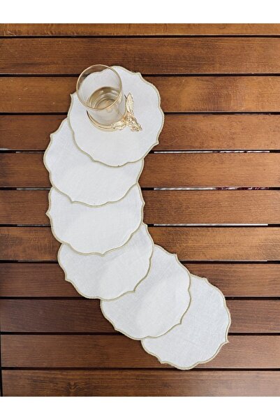 E&M STORE Χρυσό Glitter Κοκτέιλ Χαρτοπετσέτα