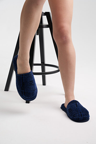 Homelover Παντόφλες σπιτιού Unisex από 100% βαμβακερή χοντρή σόλα από μαλακό πετσέτα