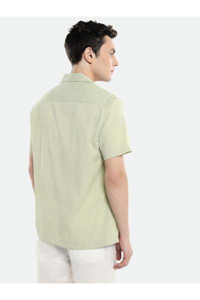 Dennis Lingo By Styli Textured Casual Shirt with Buttons
