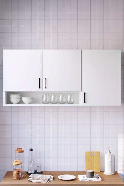 MOBİDEKO Nora Mutfak Dolabı Üst Modül 135 Cm