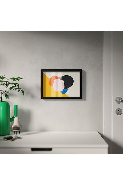 IKEA RÖDALM Black Frame - 21x30 cm