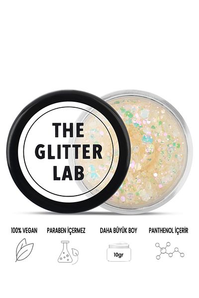The Glitter Lab Gel Shiny Glitter - Cotton Candy