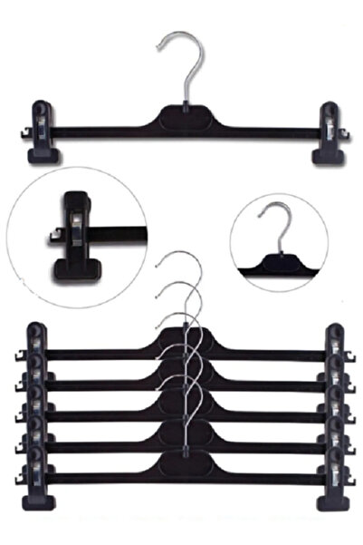 sipahioglugroup Mandallı Askı Etek Pantolon Düzenleyici 10 Adet 30 cm