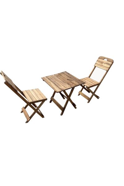 Simillo Home&Living Ceviz Bistro Balkon Takımı