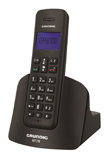 Grundig Gdt 310 Siyah Dect Telefon