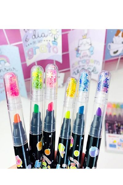 tüftürük Sweet Pen 6-Pack Highlighter 8596999